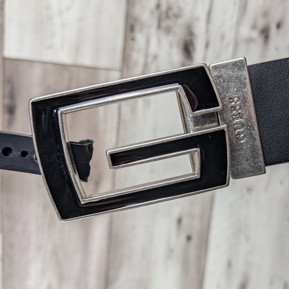 Guess* Men's Reversible Brown/Black Smooth Handcrafted Belt~ Size XL (42-44) - Picture 6 of 10